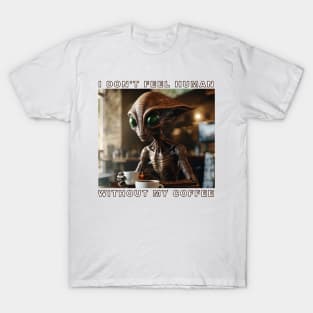 Coffee Alien 2 T-Shirt